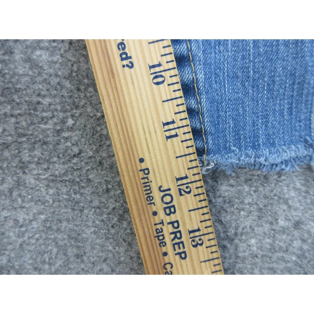 True Religion Jean Shorts Jorts‎ Mens 32 Blue Logan Denim Cutoff Light Wash